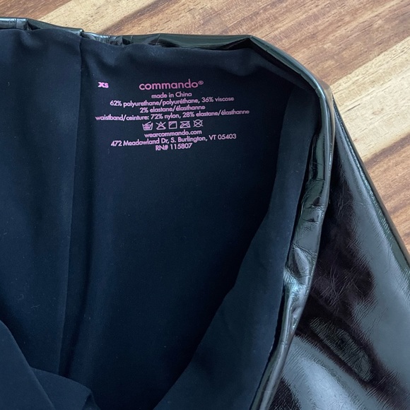 Commando 🖤🖤 Perfect Control Patent Leather Legging XS - Picture 7 of 8